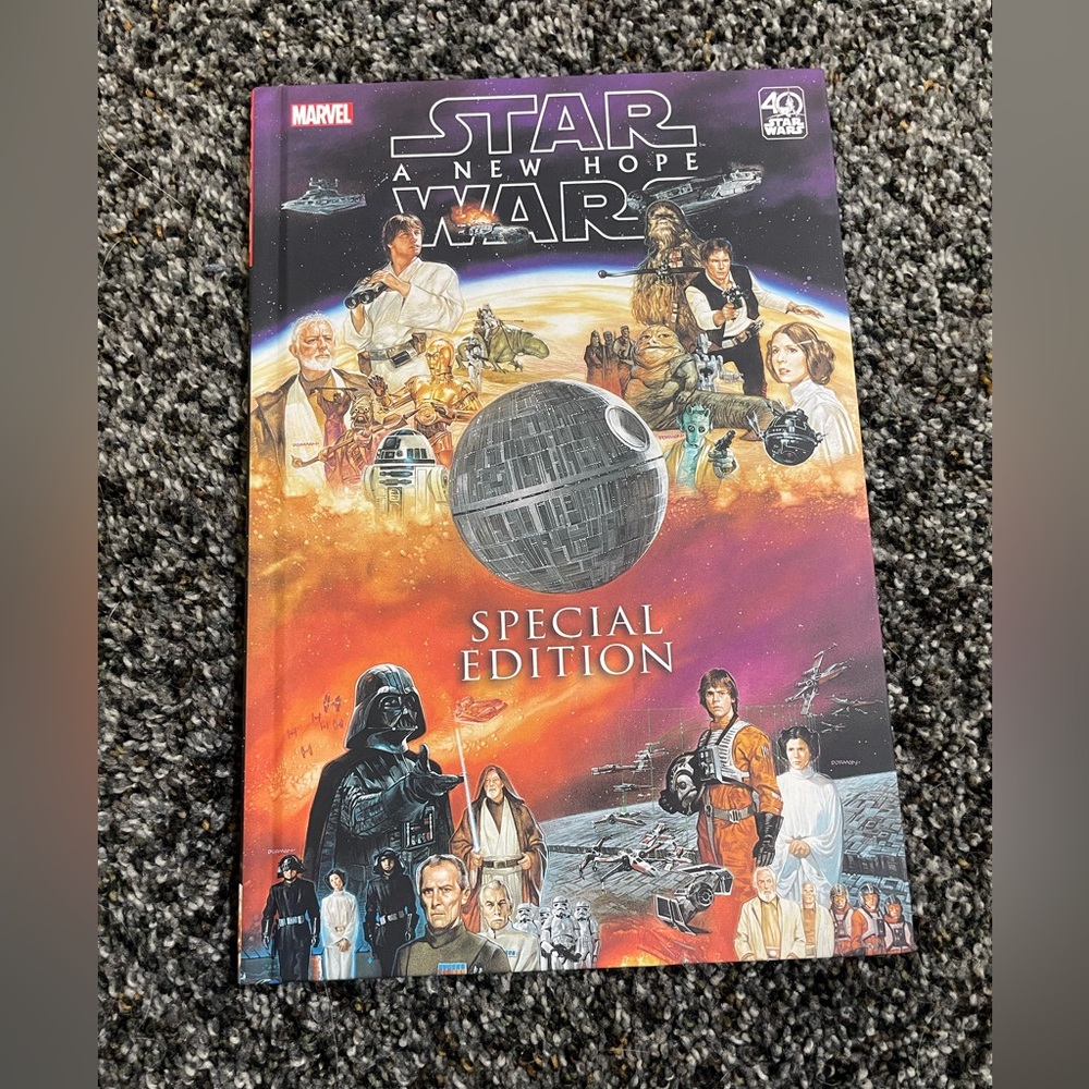Star Wars A New Hope Hard Cover Comic